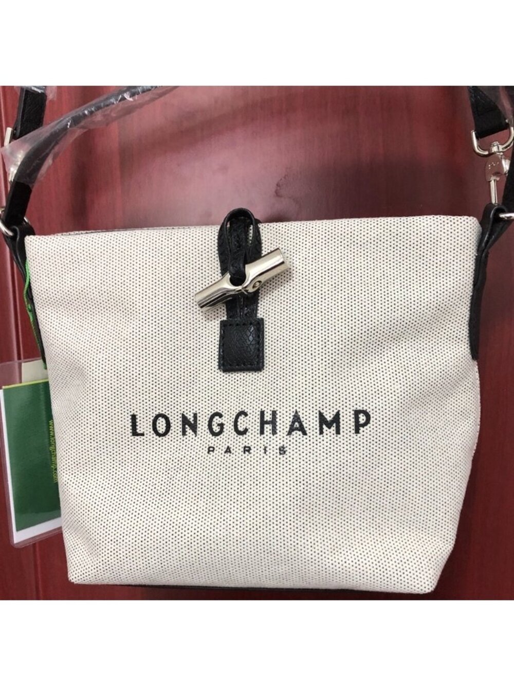 Longchamp Essential Toile Bucket Bag - Picture 2 of 6